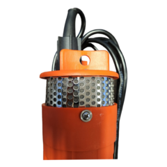 Bomba sumergible solar 1500 litros/día 12V 30 m.+ panel 120W + regulador