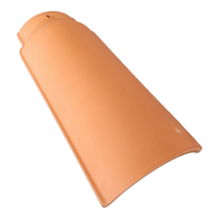 Cumbrera cabellete ceramica para techos de teja acanalada Portuguesa Modelo PINAO/AMAZONIA - HISSUMA