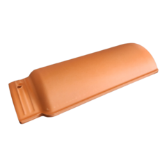 Cumbrera cabellete ceramica para techos de teja acanalada Portuguesa Modelo PINAO/AMAZONIA