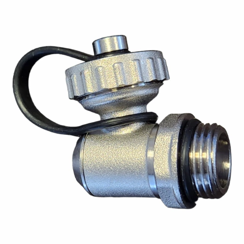 Válvula de purgado y drenaje de colector de calefacción 1/2"