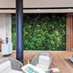 Jardin vertical artificial panel cesped muro cerco SUPER FRONDOSOS Mod. 088 - tienda online