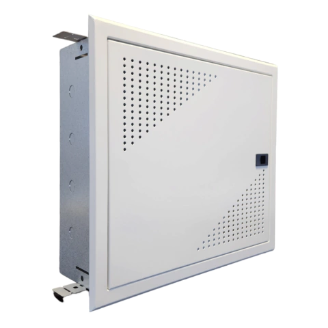 Gabinete metalico para colector de calefaccion 450x400x150 mm