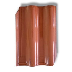 Teja ceramica Simil Francesa CARAMELO 9,4 unidades/m2 Modelo PREMIER - tienda online