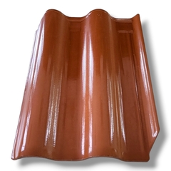 Teja ceramica Simil Francesa CARAMELO 9,4 unidades/m2 Modelo PREMIER