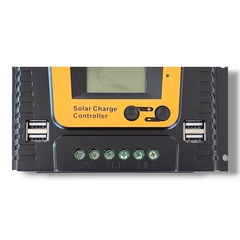 Regulador de Carga 12/24/36/48V 10 A PWM Con 4 salidas USB - tienda online