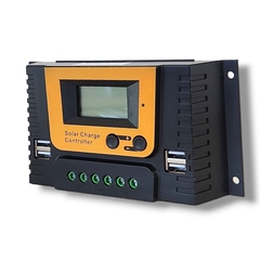 Regulador de Carga 12/24/36/48V 10 A PWM Con 4 salidas USB en internet