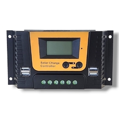 Regulador de Carga 12/24/36/48V 20 A PWM Con 4 salidas USB - comprar online