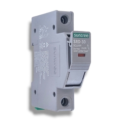 Porta fusible con fusible CC para riel DIN 25A SUNTREE