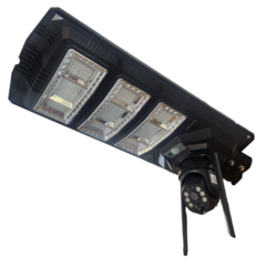 Imagen de Luminaria reflector Solar tipo calle 200W con camara domo WIFI y APP TUYA SMART