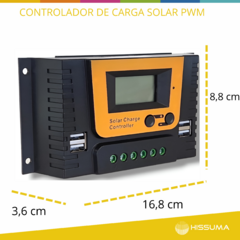 Kit Solar De Campo Para Camaras De Seguridad 12v