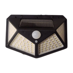 Aplique reflector solar con sensor de movimiento - comprar online
