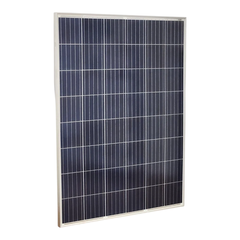 Panel solar policristalino de 200W y 24V, diseñado para la generación de energía solar fotovoltaica.