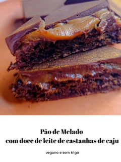 Pão de Melado artesanal vegano - comprar online
