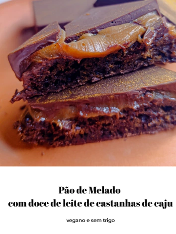 Pão de Melado artesanal vegano - comprar online