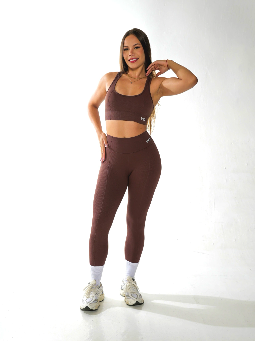 Conjunto Marrom Canela