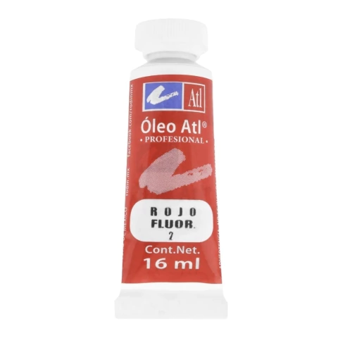 Oleo Atl 40 ml. Fluorescente 2 Rojo - comprar en línea