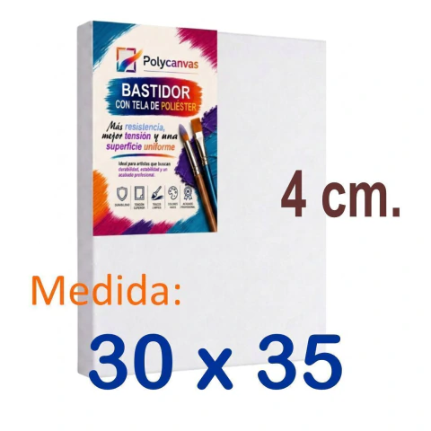 Bastidor Polycanvas 3D 30 X 35 cm.