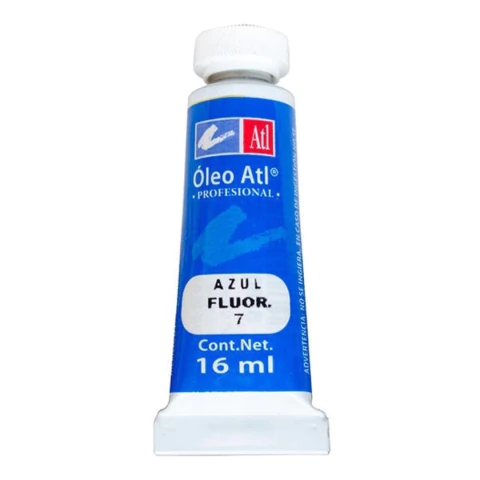 Oleo Atl Fluorescente 16 ml. 7 Azul - comprar en línea