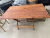 Mesa De Madeira 120x70 Dobrável Napoli Pinus Para Jardim