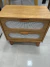 Mesa De Cabeceira Com Gaveta Criado Retro 60cm Largura