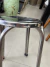 Banqueta Em Aço Inox Banco Mocho 47cm - comprar online