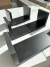 Kit 3 prateleira msg preta - comprar online