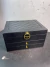 Porta Joias 3 Divisorias Preto - comprar online