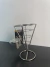 Suporte Para Batata Frita e Katchup Cone Inox