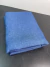 Kit 2 Capa De Almofada Linho Liso 45x45cm Cor Azul - comprar online