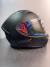 Capacete Fechado Asx City Preto Fosco + Viseira Fume | Tamanho 55/56
