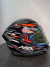 Capacete Asx City Arrow Grafite Vermelho | Tamanho 55-56