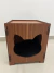 Nicho Casinha Para Gato Mdf Com Carpete Arranhador