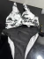 Biquíni Com Bojo Cintura Alta Neon Preto Feminino Kit Praia | tam. P