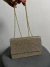 Bolsa Pequena Feminina de mão / dourada