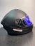 Capacete Fechado Race Tech Hit | Tamanho 62 Preto Fosco