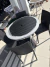 Conjunto Mesa Alumínio 4 Cadeiras Rattan Plásticas Área Externa
