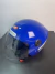Capacete Aberto New Liberty Three Protork Cor Azul | Tamanho 60 - comprar online
