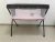 Berço Portátil Bebê Co-leito Até 9kg Galzerano | Preto e Rosa - comprar online