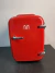 Mini Geladeira Retrô Frezzer Bivolt 4 Litros Multi Vermelho 127/220v