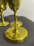 1 Âmbula Cibório 1 Cálice Dourado Estanho Altar Hóstia Vinho - As vezes tem