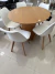 Conjunto Mesa Cone + 5 Cadeiras com Estofado - comprar online