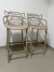 Kit 2 Banquetas Allegra Moderna Assento 66cm
