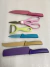 kit jogo de facas coloridas 6pcs - comprar online