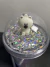 Copo Urso Polar com Glitter / c/ canudo - comprar online