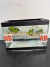 Aquário Aquaterrario 20x10x15 Pequeno Para Tartarugas Peixes - comprar online