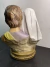 Imagem Busto Sagrada Família Colorido 23cm na internet