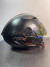 Capacete Aberto Asx City Air | Tamanho 57/58 Preto Fosco