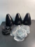 3 Lustre Pendentes Bala Preto Bronze na internet
