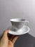 Conjunto 4 xícaras de Chá/Café Com Pires Porcelana Schmidt Eterna