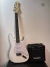 Kit Guitarra Elétrica Bravo BEG-100 Com Amplificador Sheldon GT1200 E Acessórios
